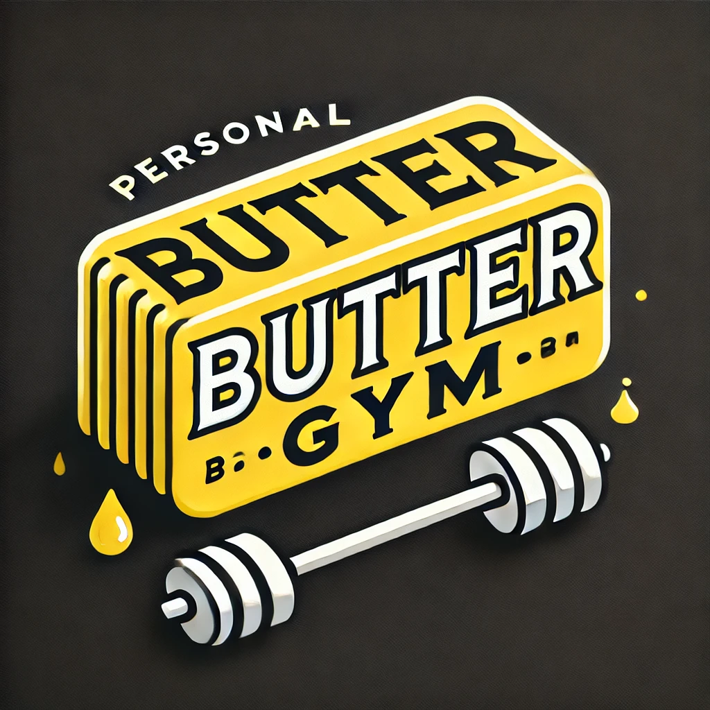 BUTTER GYM ロゴ バタージム
